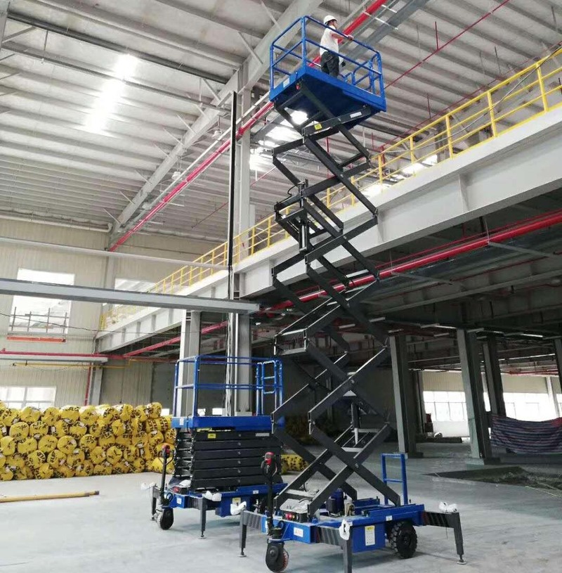 秦皇岛助力行走剪叉式高空作业平台